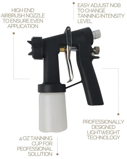 SunFX Pro Mini V2 Professional HVLP Sunless Tanning System | Professional Pop Up Sunless Tanning Booth