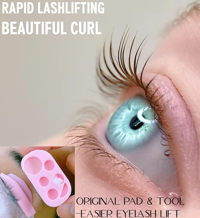 Lash Lift Brow Lamination 2 in 1, Rapid Eyelash and Eyebrow Lifting Kit, DIY Perming Lashes at Home Or Salon Usage Be Eye Voluminous for 6 Weeks about 15 Applications (10ml Lash&Brow Lift Airless