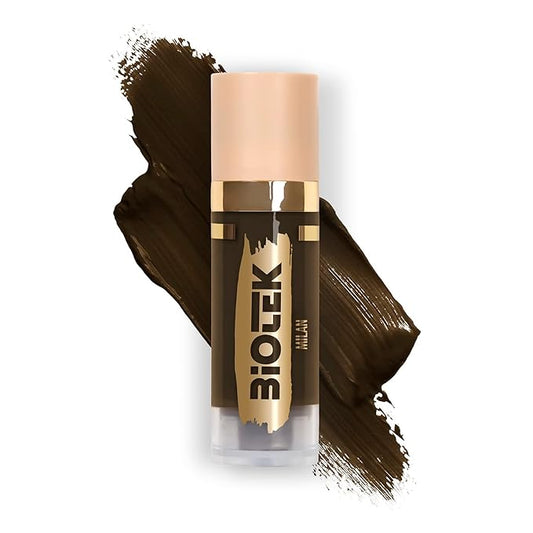 Brow Pigment for Permanent Makeup - Neutral Dark Brown Color for Eyebrows - Inorganic Creamy - Made in Italy - Milan 0,61 fl.oz.