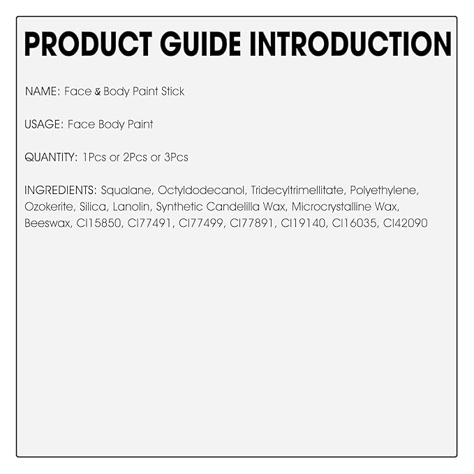 Light Blue Face Paint, Cream-based Body Paint Stick【Larger Capacity】【High Pigment】【Long Lasting】Professional Paint Makeup Product For Halloween/Masquerade/Cosplay/Movie Makeup, 1.06 Oz/30g