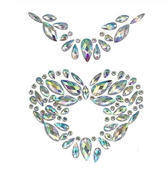 Topz Belly Button Ring Rhinestone body gems body jewels self adhesive sticker festival fashion body jewellery Decrations Body Glitter Tattoo Beauty Makeup Stickers