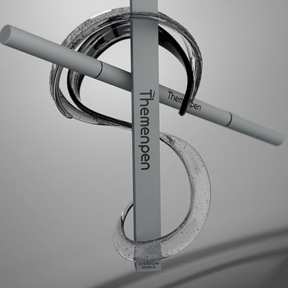 The Men Pen-Waterproof Eyebrow & Beard Filling Pen for Men | Microblading Effect | Waterproof, Sweatproof | Beard & Mustache Hair Darkener | 1 Ounce | Grey