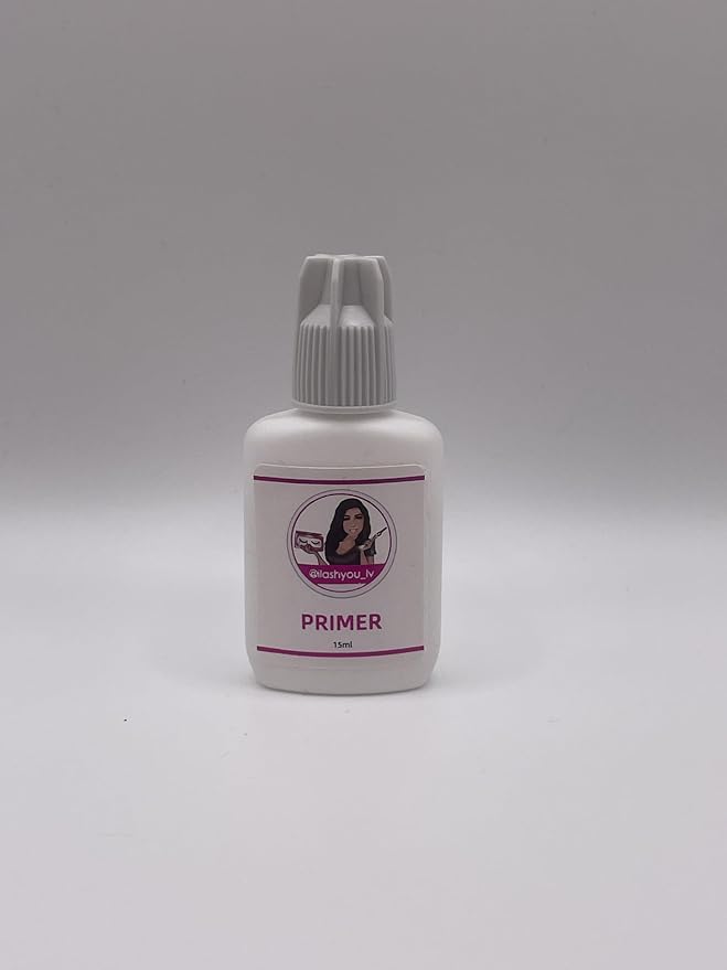 Lash Primer for Eyelash Extensions 15ml ilashyou_lv Professional Use Only Easy to Removes Proteins and Oils Increase Adhesive Bonding Power