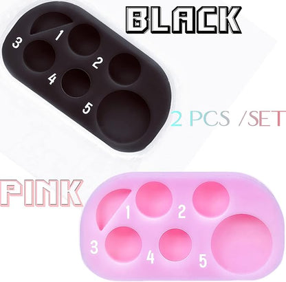 Silicone Palette for Lash Lift and T-int 6 Function Tray for Eyelash Lifting Brow Lamination with D-ye New Useful Lash Extension Remover Conditioner Primer Cleanser Tool-More Than 2000 Applications