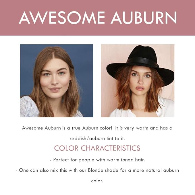 Chella Good Drama Vegan Mascara and Eyebrow Pencil Bundle, Awesome Auburn