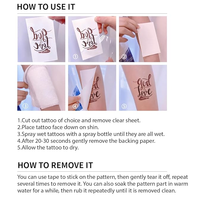 Christian Temporary Tattoos for Kids,80 Pcs Bible Verse Fake Temporary Tattoo for Adult Women Men Christian Party Favors Body Decorations Supplies,God Bless Classic Quote Tattoos for Boys Girls Q735