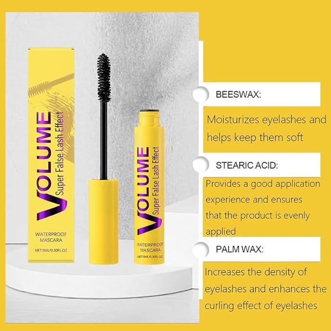 Bubble mascara, Well-Defined Lashes And Enhances The Natural Look, Smudge-Proof, Clump-Proof, Waterproofcan Be Layered To Boost Curl (1pcs)