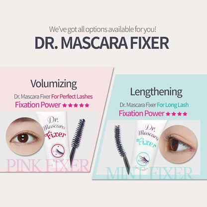 ETUDE Dr. Mascara Fixer For Perfect Lash (6g) | Long-Lasting Smudge-Proof Mascara Fixer with Care Effect | Eyelash Primer | Korean Makeup, Kbeauty