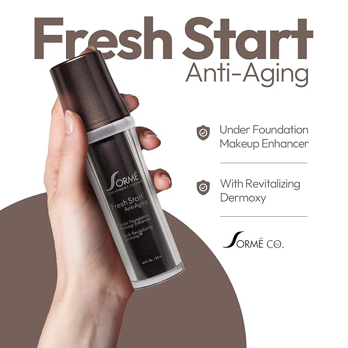 Sorme Cosmetics Under Shadow & Foundation Bundle, Anti-Aging Primer and Neutralizing Eyelid Primer