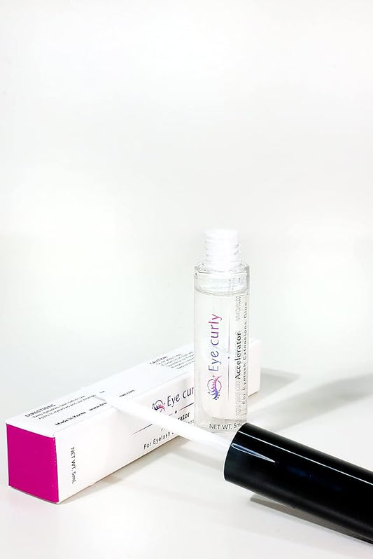 Eyecurly Eyelash Extension Accelerator Primer 5g / Pre-treatment for eyelash extension/Accelerate adhesion speed/Improve elongation retention (transparent) / Ingredient harmless to human body