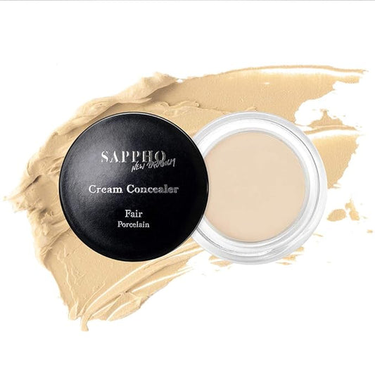 SAPPHO New Paradigm - Organic Cream Concealer | Clean, Vegan, Cruelty-Free Makeup (1 - Fair)