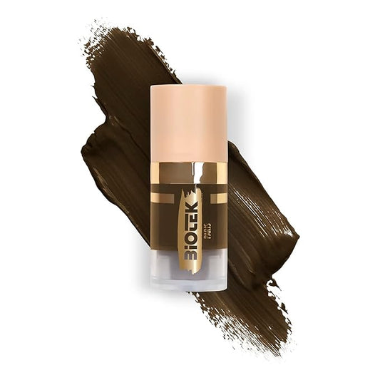 Brow Pigment for Permanent Makeup - Neutral Brown Color for Eyebrows - Inorganic Creamy - Made in Italy - Paris 0,24 fl.oz.