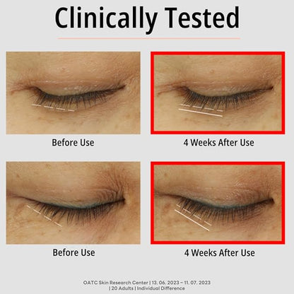 daymellow All Day Eyelash Dual Serum 0.34fl.oz/10ml, 2-in-1, Eyelash Serum, Black Beans, Peptide, Panthenol, Enhancing, to Grow Lashes, Longer, Thicker, Advanced Lash, Vegan, Korean Skincare