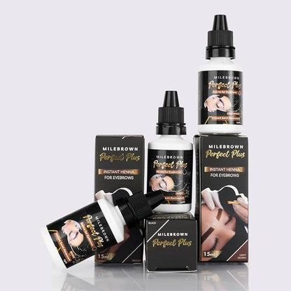 Eyebrow Henna, for natural-looking coloring, 15 ml (Brown)