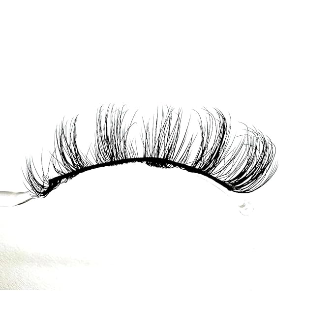 HBZGTLAD New 7 Pairs False Eyelashes Wispy Lashes Natural Look Fake Eyelashes Cat Eye Lashes Faux Mink Fluffy Strip False Lashes Pack (G64)