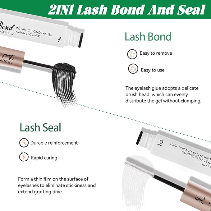 Lash Extension Kit DIY Individual Lash Clusters(280Pcs 40D Mix 12-18mm) with Lash Bond and Seal USB Portable Lash Fan 150ml/5.07fl.oz Lash Shampoo Tweezers Applicator Mascara Brush (Original B)