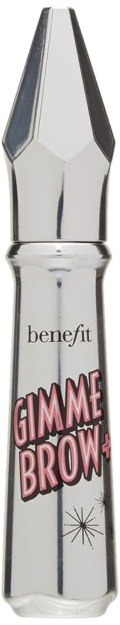 Benefit Gimme Brow+ Volumizing Fiber Gel, #3 Medium Neutral Light Brown, 0.05 Fl Oz