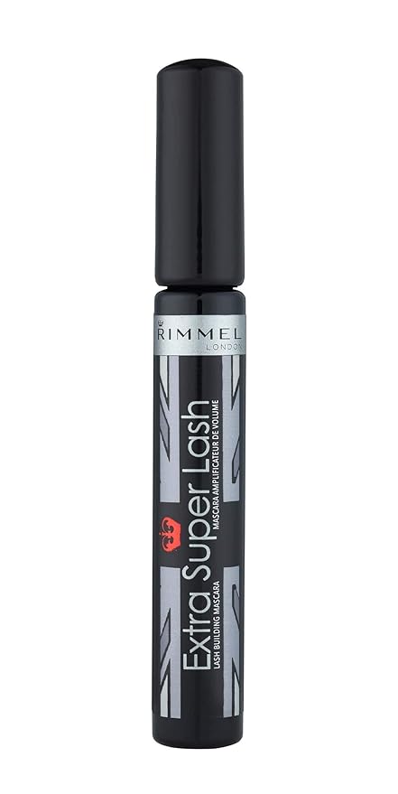 Rimmel Extra Super Lash Value Pack, Black Black, 0.1 oz, Pack of 2