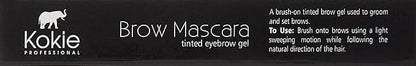 Kokie Cosmetics Brow Mascara, Medium Brown, 0.13 Ounce