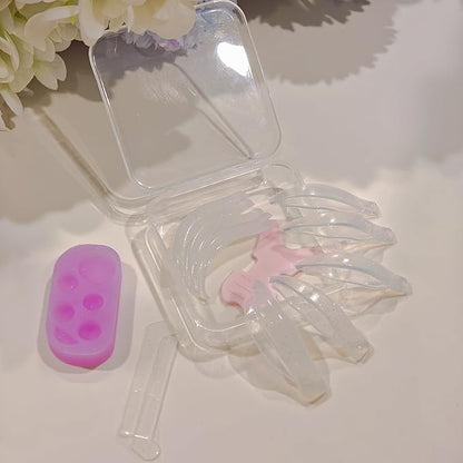Lash Lift Shields L Curl Katya Vinog Eyelash Lifting Shield Bright Lami Lamination Roller Silicone Perm Rod No Glue On Eyelids Soft Lash Perming Pad Set For Lash Lift and Tint- Ribbons & Eye Patches
