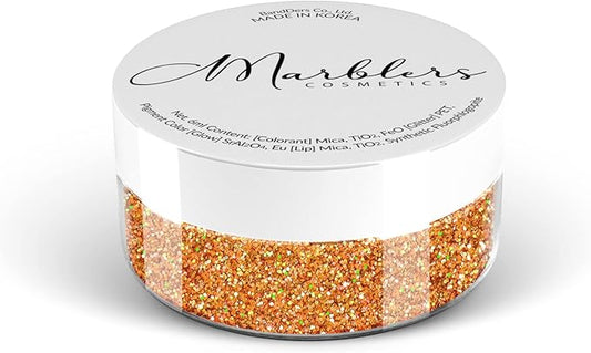 MARBLERS Holographic Glitter [Holo Juicy Pop] 0.18oz (5g) | Fine | Non-Toxic, Vegan, Cruelty-Free | Eyeshadow, Body Butter, Nail Polish, Nail Art | Party, Body, Face, Hair Makeup