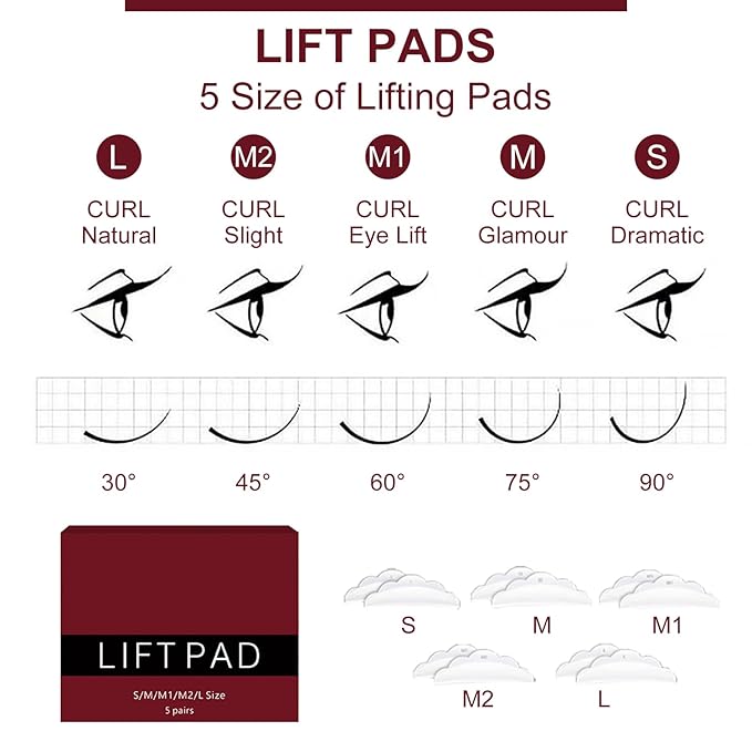 Lash Lift Kit & Brow Lamination Kit, Eyebrow Lamination Kit with Black, Professional Eyelash Lifting Kit, Eyelash Perm Kit with All Tools, Lasts for 8 Weeks, Easy to Use,for Salon & Home