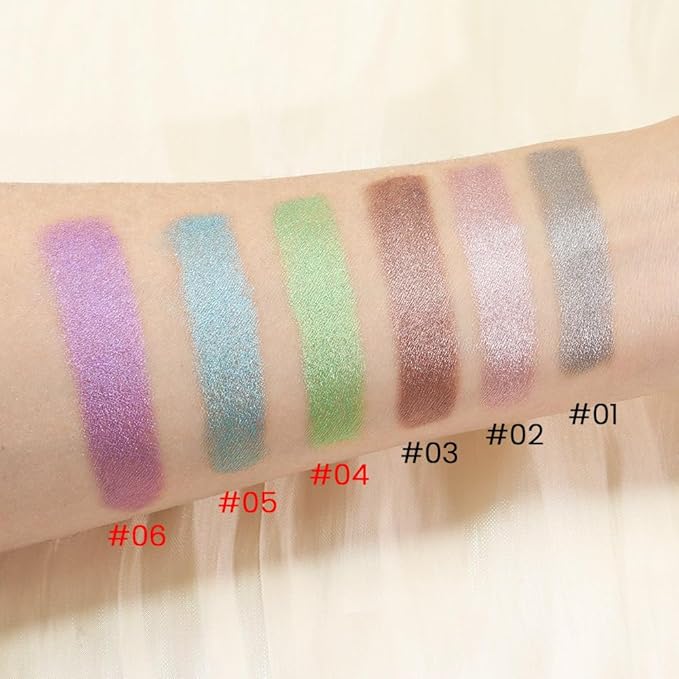 3Pcs Cream Eye Shadow Sticks Sets,Green Blue Violet Purple Shimmer Matte Pencil Eyeshadow Applicator Stick,Cream Eye Shadow Brightener Stick,Eye Makeup Palette Long Lasting Naturing-Looking