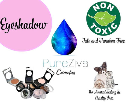 Antique Plum Light Purple Lavender Shimmer Pressed Powder Single Vegan Eyeshadow; Talc, Paraben & Cruelty Free