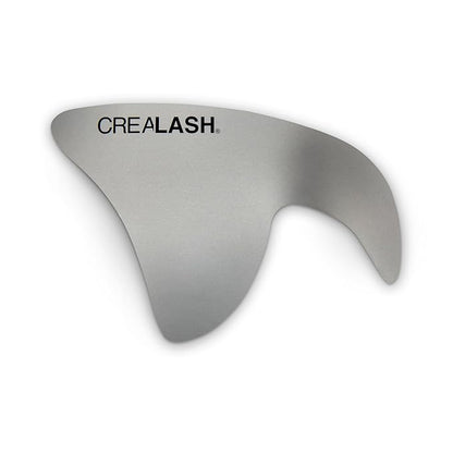 Original CreaLash Eye Shadow & Mascara Applicator - Upper & Lower Eyelash Tool for Applying Makeup - Helps Shield Face, Skin From Smears - 1 Reusable Purple Stencil, 6 Disposable Gray