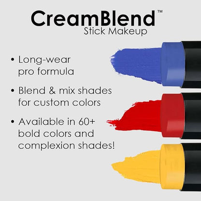 Mehron Makeup CreamBlend Stick - Body Paint (.75 oz) (Light Auguste)