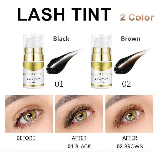 Lash Lift Kit Professional 6 IN 1, [2024 UPGRADED] DIY at Home Lash Lift Kit with Detailed Instructions Easy for Beginner, Eyelash Perm Kit, Eyelash Lift Kit