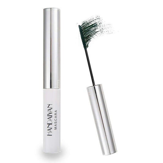 GL-Turelifes 12 Color Mascara - Colorful Fiber, Longlasting & Waterproof, Thick & Long Eyelash, Smudge-proof Eyes Makeup (Green)