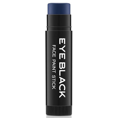 CCBeauty Blue Face Body Paint Stick, Cream Dark Blue Baseball Eye Black Sticks for Sports, Grease Foundation Makeup, Face Painting Kit for Halloween Mystique Smurf Cosplay Costume Parties, 0.67 Ounce