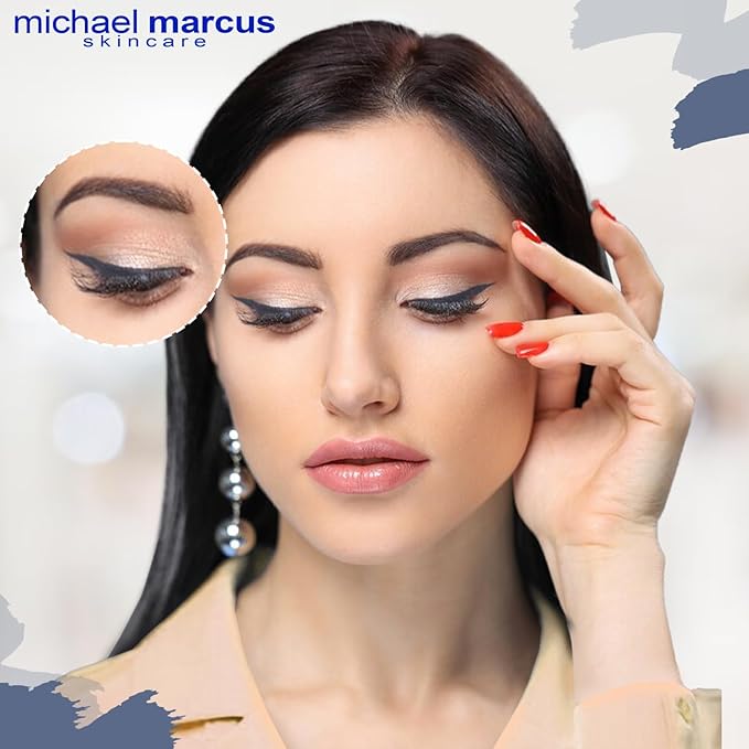 michael marcus Makeup Cake Eye Liner (Twilight) - Water Activated Dry Pressed, Long-Lasting, Vibrant Color & Smudge Resistant Eyeliner - Cruelty & Paraben Free - For Beginner & Pro Makeup Artist