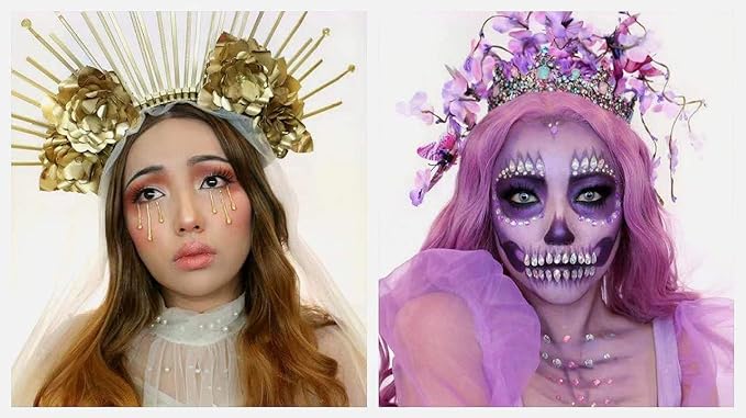 Go Ho Pastel Purple Face Paint Washable for Halloween Makeup,Creamy to Gel Water Based Pastel Purple Body Paint Full Coverage forCosplay SFX Costumes Festivals Makeup,25g