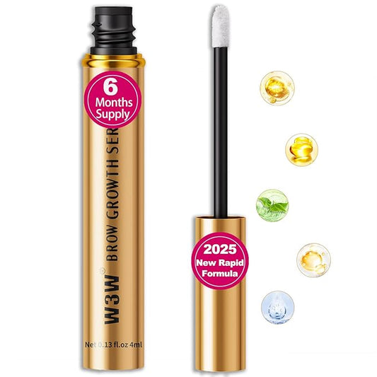 Eyebrow Growth Serum,2025 Upgraded Rapid Eyebrow Serum,Lash Serum,Brow Serum-Rapid Eyebrow Growth Serum for Stronger,Healthier Eyebrows(Upgraded Brow Surem)
