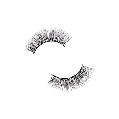 KISS Looks So Natural False Eyelashes Multipack, Lightweight & Comfortable, Tapered End Technology, Reusable, Cruelty-Free, Contact Lens Friendly, Style 'Poise', 5 Pairs Fake Eyelashes