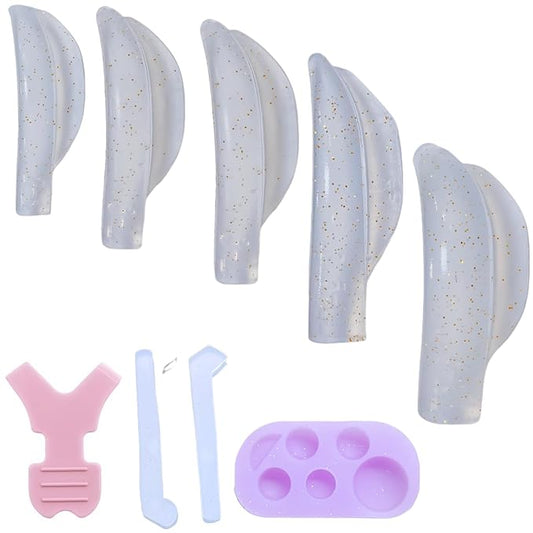 Lash Lift Shields L Curl Katya Vinog Eyelash Lifting Shield Bright Lami Lamination Roller Silicone Perm Rod No Glue On Eyelids Soft Lash Perming Pad Set For Lash Lift and Tint- Ribbons & Eye Patches