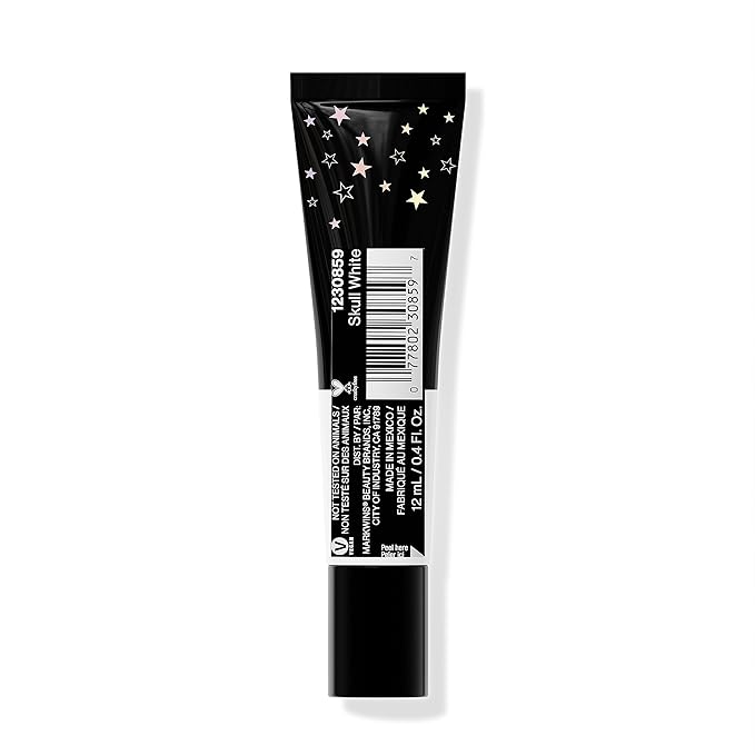 wet n wild Halloween Fantasy Makers Hyper Pigment Liquid Paint - Skull White (Pack of 2)