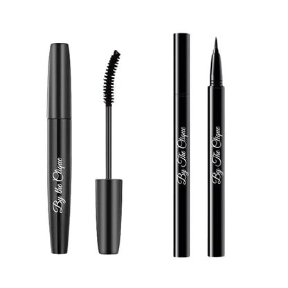 Premmium Black Lengthening Mascara and Liquid Eyeliner | Smudge proof - All Day Stay