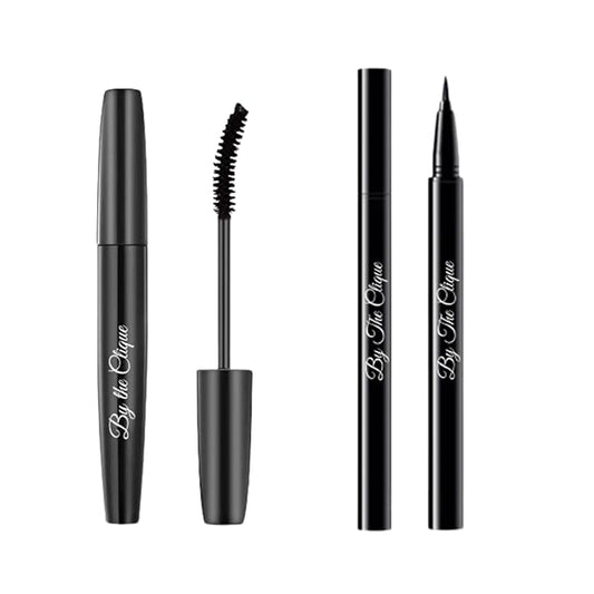 Premmium Black Lengthening Mascara and Liquid Eyeliner | Smudge proof - All Day Stay