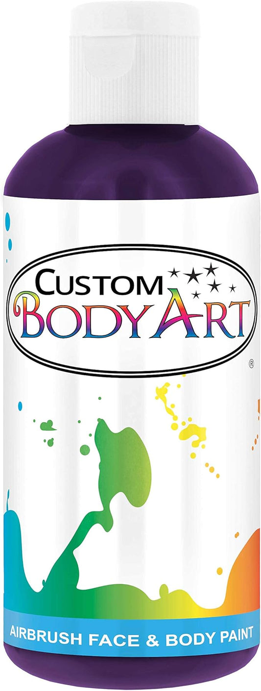 8-ounce Purple Water Based Airbrush Body Art & Face Paint