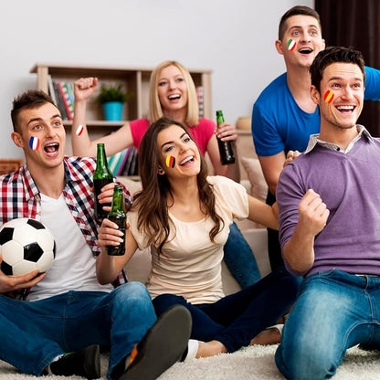 Vtrem Camo Face Body Paint Stick: Face Body Paint for Sports Events Fans Flag Color Face Paint Stick for Athletes Men Women Red Yellow