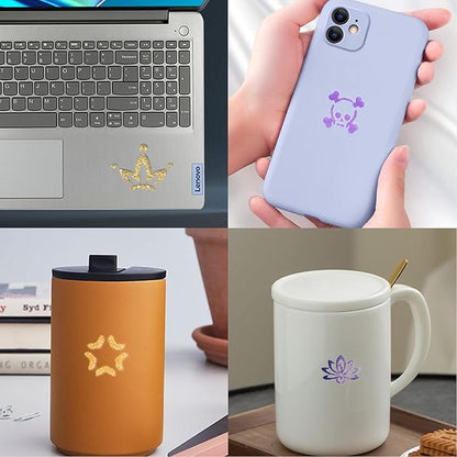 Temporary Tattoo Stencils for Women Girls and Kids, 410+ PCS Henna Tattoo Stencil Kit,Temporary Indian Arabian Glitter Airbrush Tattoo Stencils for Face Body Paint DIY