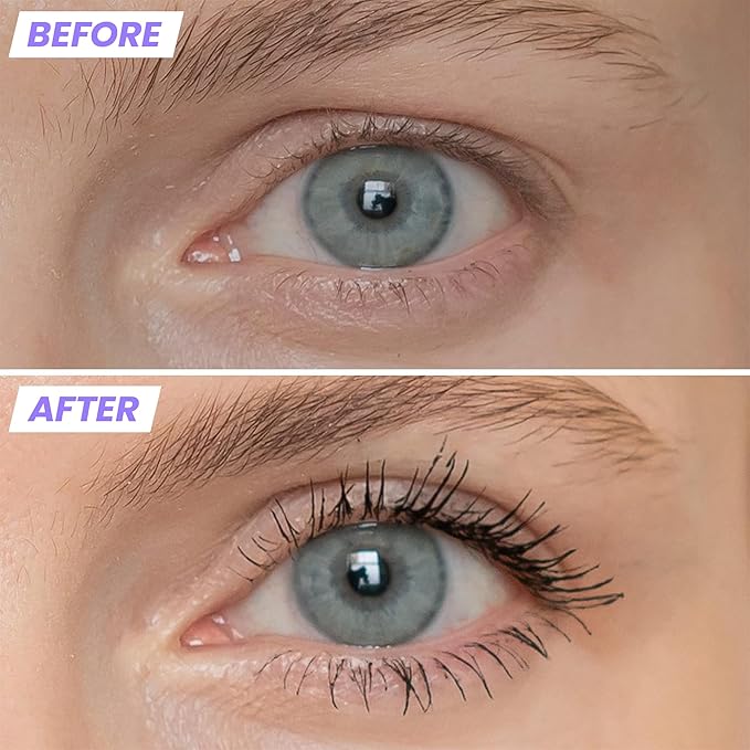 Wonderskin 1440 Longwear Eyeliner (Oyster Blue) with Wonderskin Black Mascara