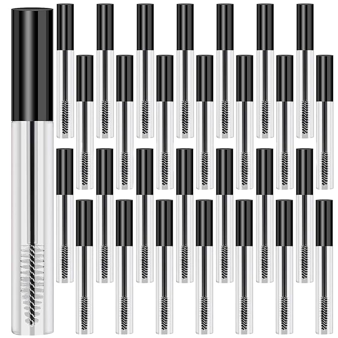 100Pcs Empty Mascara Tube with Eyelash Wand 10ml Eyelash Cream Container Bottle By suoundey