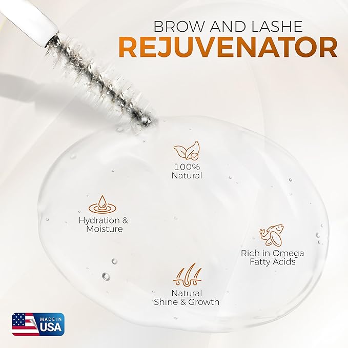Brow & Lash Rejuvenator. Ar3 Beauty Lash Serum, Ar3 Beauty eyelash growth serum, Serum which grows eyelashes.