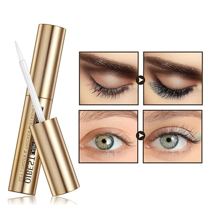 Eyelash Growth Serum for Thickness & Length, Enhances Lash Extensions, Also Promotes Brow Growth