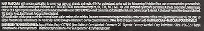 Schwarzkopf Hair Mascara, Black, 1 Tube (16ml)