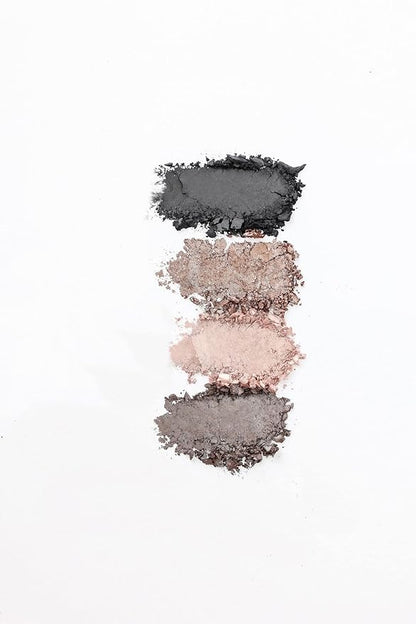 Rinna Beauty Smoke Show Iconic Eye Kit with Vegan Diamond Noir Jet Black Eye Crayon, Lash Out Mascara, Eye Shadow Quad, Matte Black, Sparkling Silver, Matte Gunmetal Grey, White - 1 each
